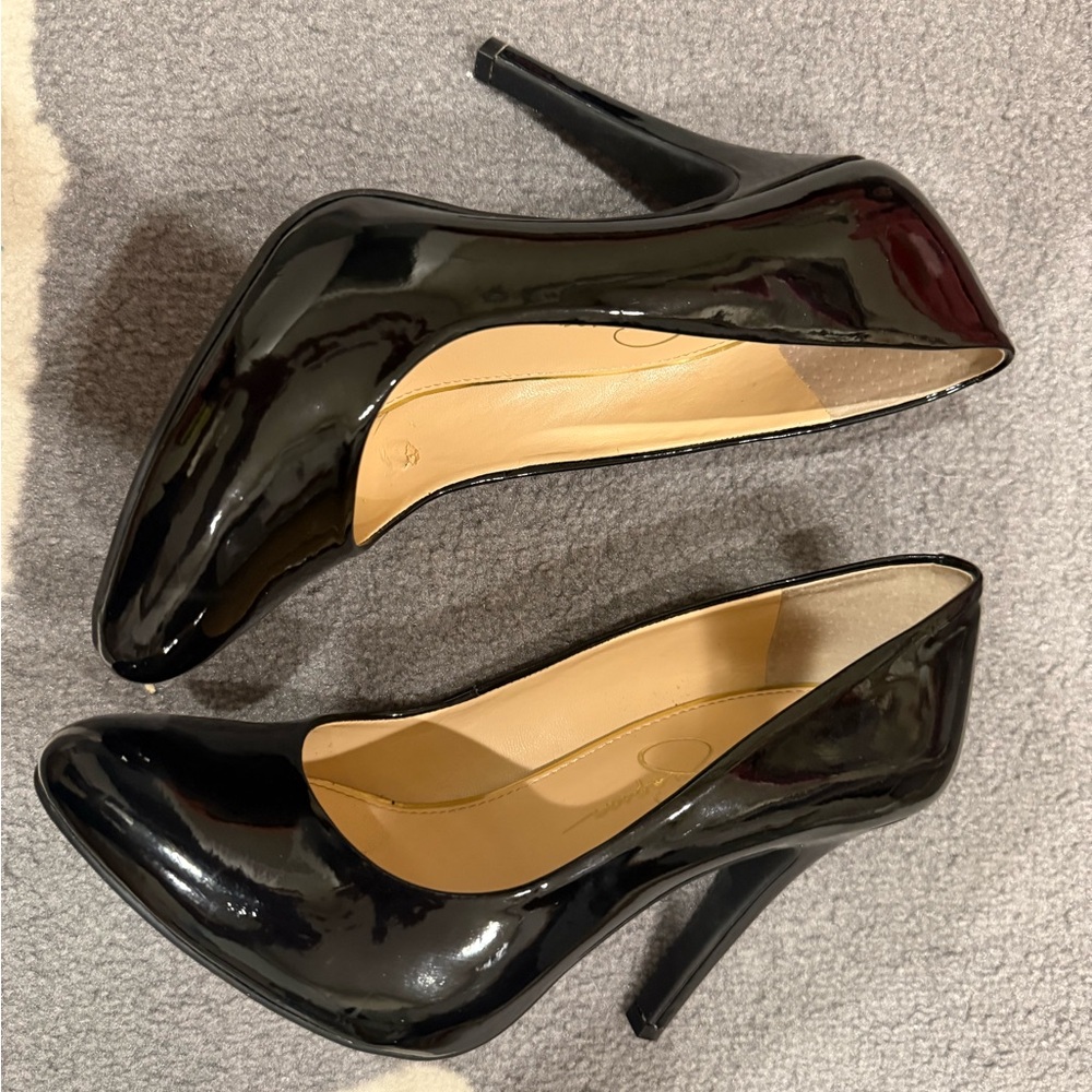 Jessica Simpson- Malia Black High Heels